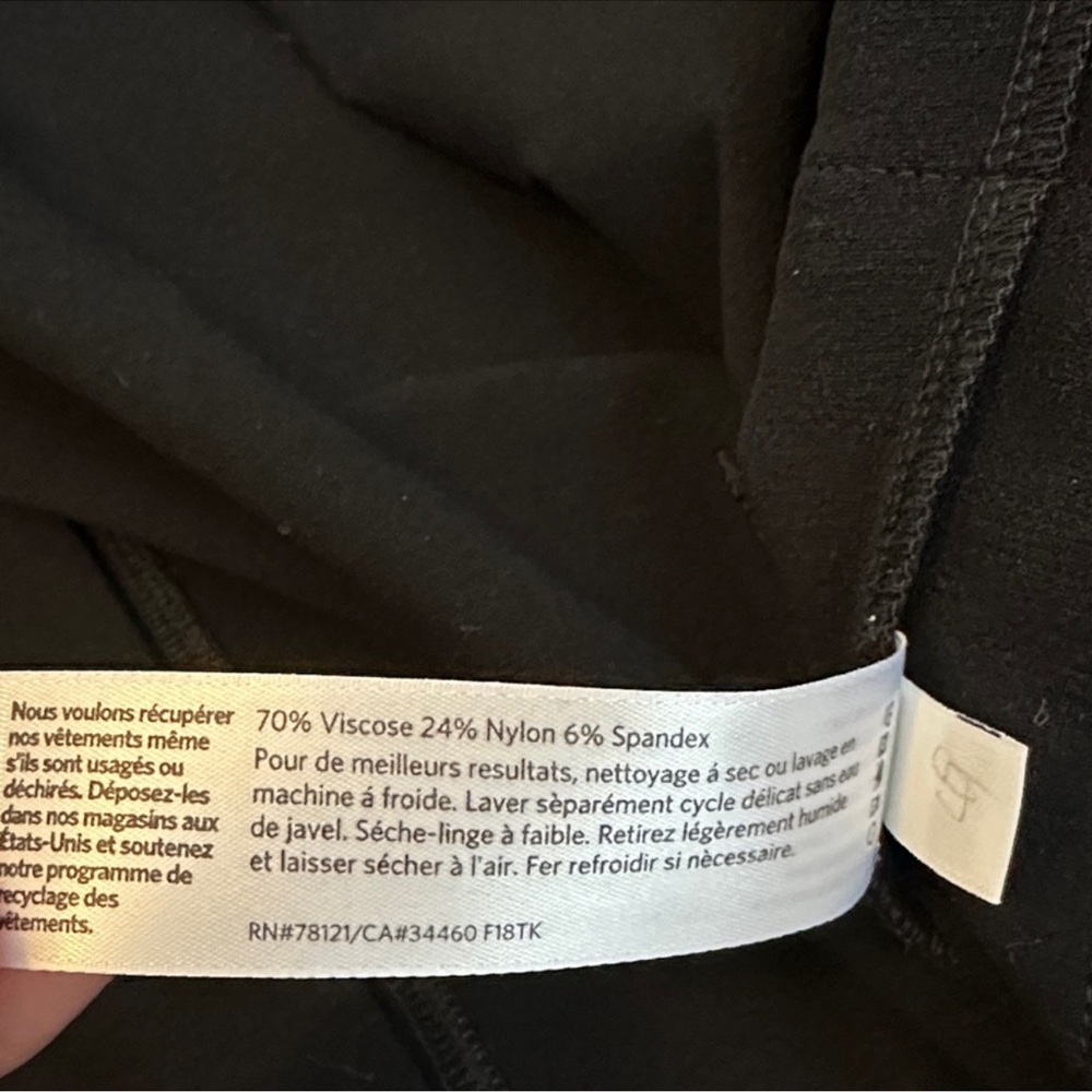 Eileen Fisher Classic Black Open Front Blazer - Picture 7 of 8